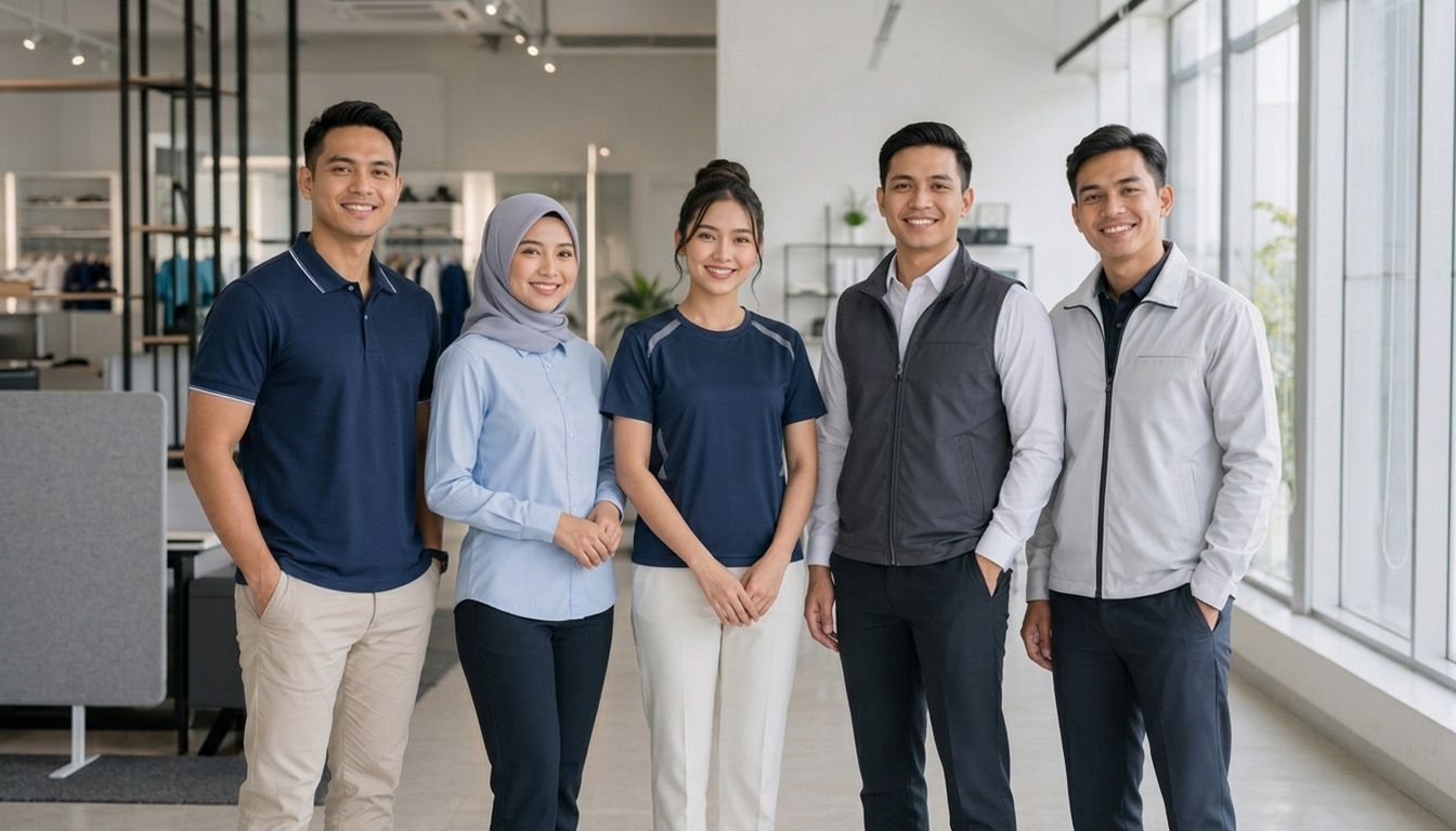 Corporate uniform options based on your type of business
