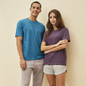 RC 04 TUBULAR ROUND NECK COTTON - HEATHER SERIES