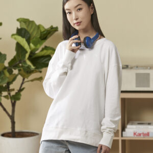 RC09 OVERSIZED CREWNECK SWEATER LONG-SLEEVED