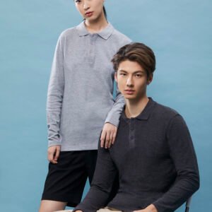L02 210GSM HONEYCOMB CLASSIC POLO LONG SLEEVED